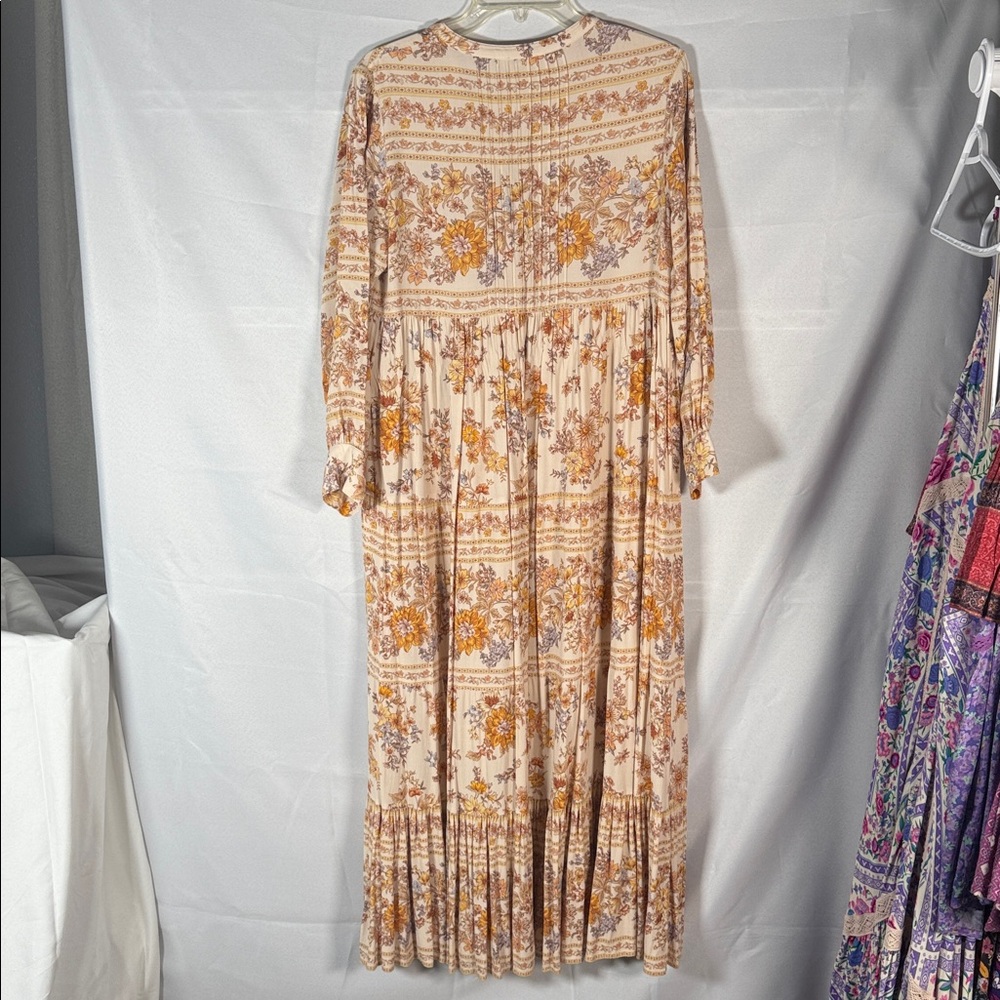 Spell Meadowlands Gown in Cream Size Medium - Picture 7 of 15